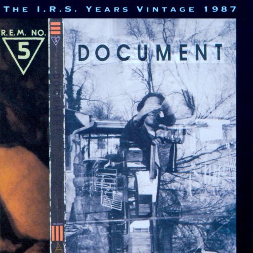 R.E.M./Document@"? 1987 International Record Syndicate, Inc." credit in the center on the Side 1 label.@LP