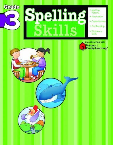 Flash Kids/Spelling Skills@ Grade 3 (Flash Kids Harcourt Family Learning)