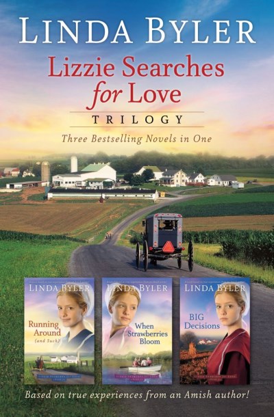 Linda Byler/Lizzie Searches for Love Trilogy@ Running Around (and Such)/When Strawberries Bloom