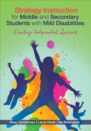 Gregory J. Conderman Strategy Instruction For Middle And Secondary Stud Creating Independent Learners 