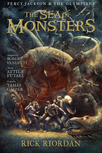 Rick Riordan The Sea Of Monsters The Graphic Novel 