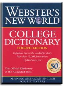 Webster's New World Dictionary/Webster's New World College Dictionary,Indexed@0004 Edition;
