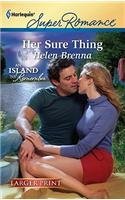 Helen Brenna Her Sure Thing Large Print 