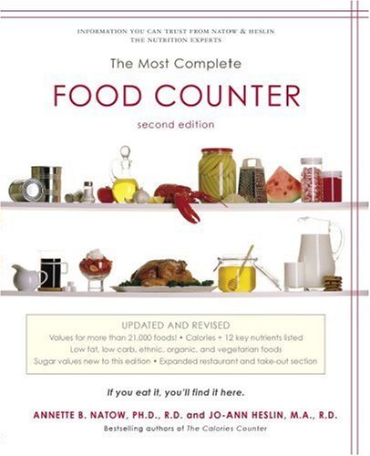 Annette B. Natow The Most Complete Food Counter 2nd Edition 0002 Edition;updated And Rev 