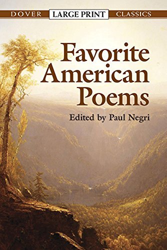 Paul Negri Favorite American Poems Large Print 
