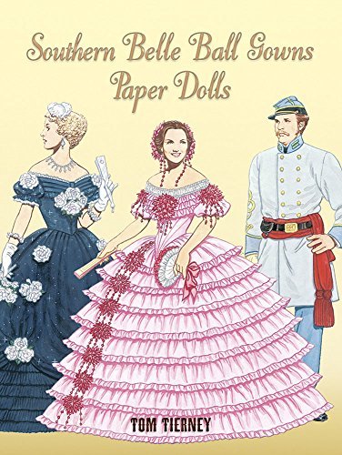 Tom Tierney Southern Belle Ball Gowns Paper Dolls 