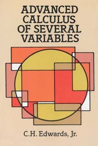 C. Henry Edwards Advanced Calculus Of Several Variables Revised 