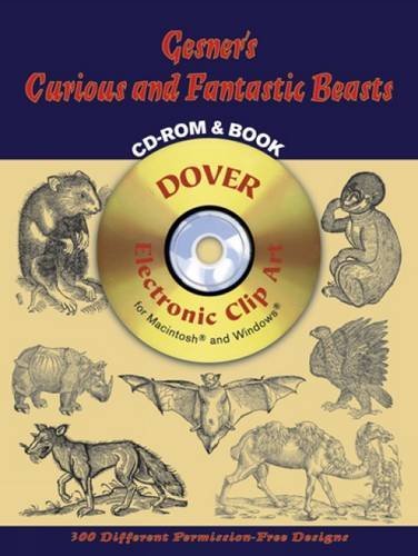 Konrad Gesner Gesner's Curious And Fantastic Beasts [with Cdrom] 