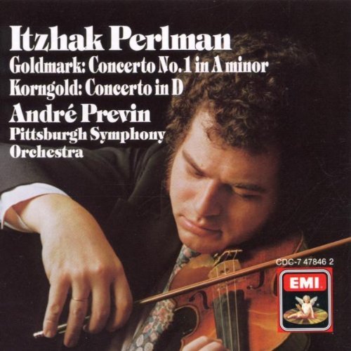 Korngold/Goldmark/Con Vn 1/Con Vn@Perlman*itzhak (Vn)@Previn/Pittsburg So
