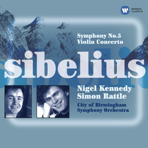 Sir Simon Rattle Sibelius Violin Cto Symphony Import Eu 