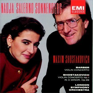 Barber/Shostakovich/Con Vn/Con Vn 1@Salerno-Sonnenberg*nadja (Vn)@Shostakovich/London So