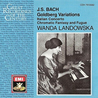 J.S. Bach Goldberg Var Chrom Fant Landowska*wanda (hrpcrd) 