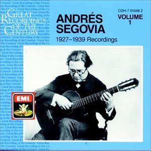 Andres Segovia/Emi Recordings Vol. 1@Segovia (Gtr)