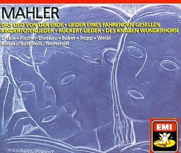 G. Mahler/Lied Von Der Erde/Kindertoten@Popp/Baker/Fischer-Dieskau@Tennstedt/London Po