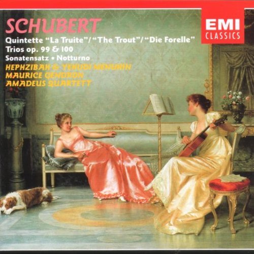 F. Schubert/Trout Quintet/Trios@Menuhin (Vn)/Menuhin (Pno)