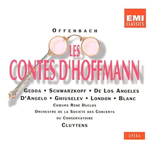 J. Offenbach/Tales Of Hoffmann-Comp Opera@Gedda/D'Angelo/Schwarzkopf@Cluytens/Paris Conserv Orch