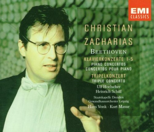 L.V. Beethoven Five Piano Ctos Zacharias*christian (pno) 