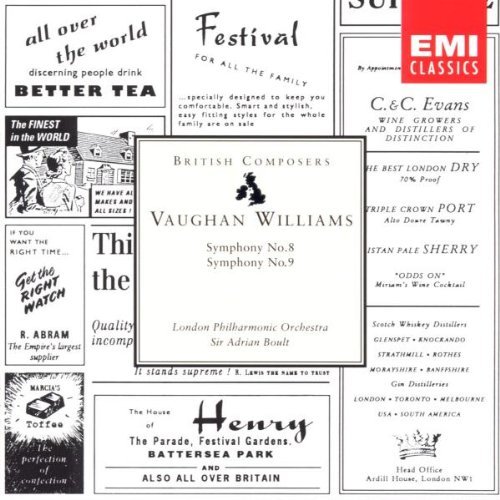 R. Vaughan Williams/Sym 8/9@Boult/London Po