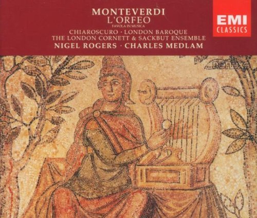 Medlam/Rogers/Monteverdi: L'Orfeo@Rogers/Kwella/Kirkby/Smith/+@Rogers & Medlam/Various