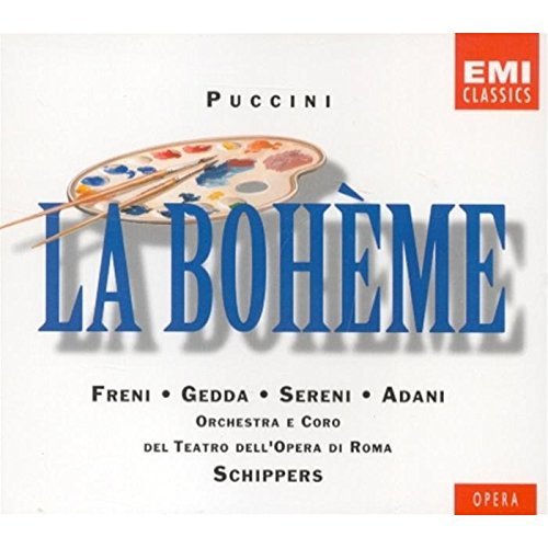 G. Puccini La Boheme Schippers Freni Gedda 2 CD Set 