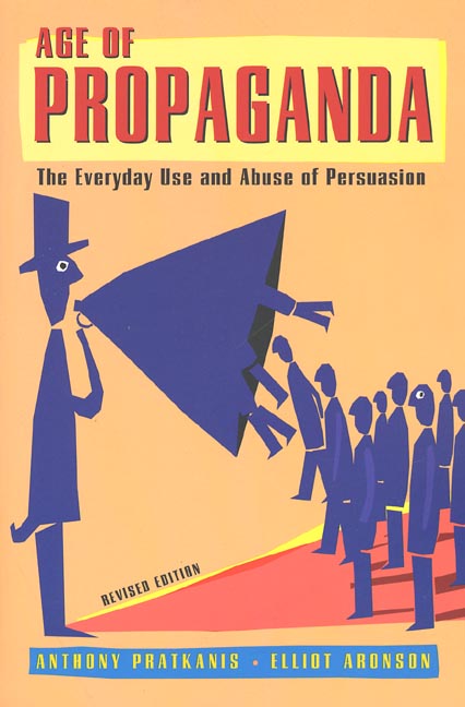 Anthony Pratkanis Age Of Propaganda 