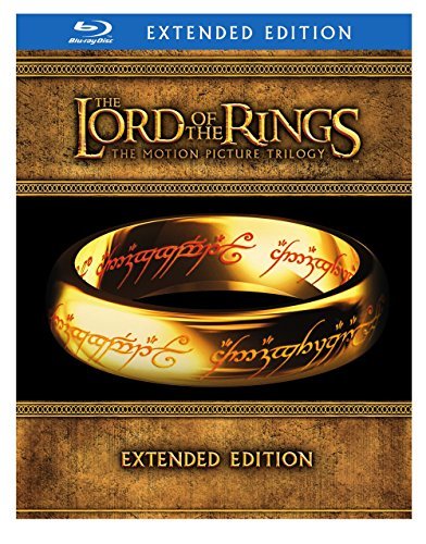 Lord Of The Rings Trilogy/Wood/Mckellen/Mortensen/Astin/@Wood/Mckellen/Mortensen/Astin@Extended Cut/Blu-Ray/Pg13/15 Disc/Ws