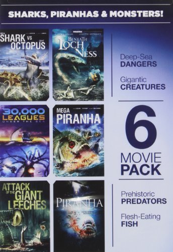 6-Movie Pack: Sharks Piranhas/6-Movie Pack: Sharks Piranhas@Ws@Nr/2 Dvd