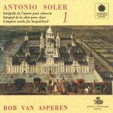 A. Soler Complete Works For Harpsichord Vol. 1 Van Asperen Bob 