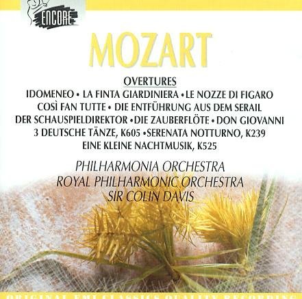 Colin Davis/Mozart: Overtures