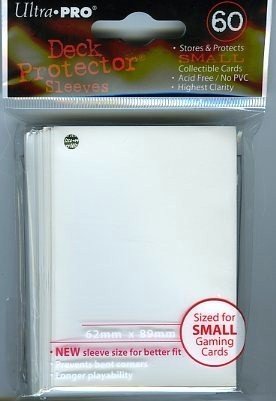 Card Sleeves/Yu-Gi-Oh Sized White@60/Pack