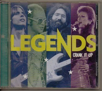 Chicago Doobies Rascals Rod Stewart Jackson Browne Legends Crank It Up 