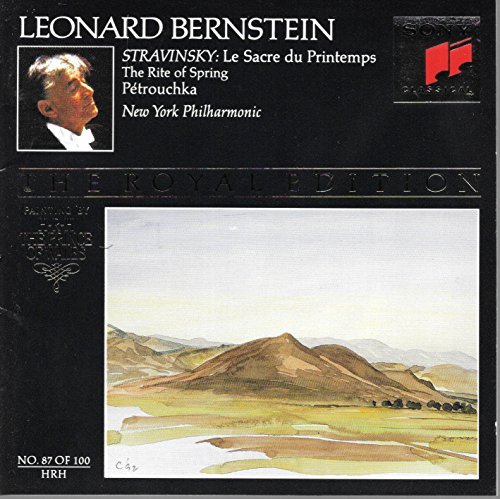 I. Stravinsky Rite Of Spring Petrouchka Bernstein New York Phil 