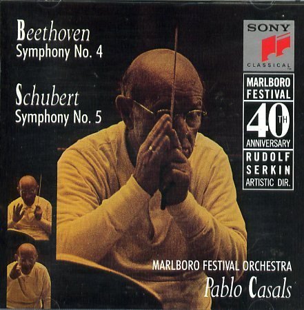 Beethoven/Schubert/Sym 4/Sym 5@Casals/Marlboro Fest Orch