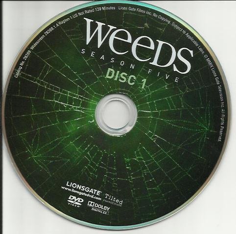 Weeds/Season 5 Disc 1@DVD@NR
