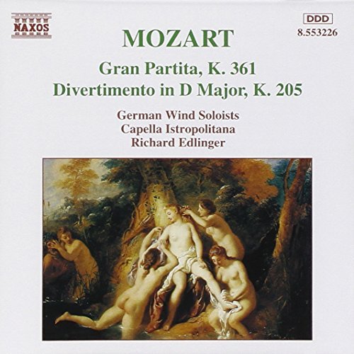 Wolfgang Amadeus Mozart/Gran Partita / Divertimento, K. 205