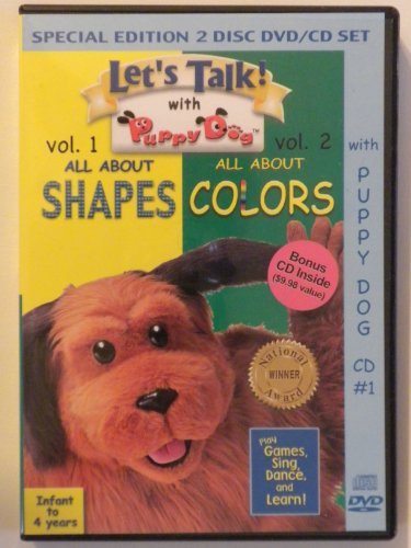 Let's Talk! With Puppy Dog/Vol. 1 All About Shapes/Vol. 2 All About Colors