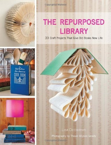 Lisa Occhipinti/The Repurposed Library@ 33 Craft Projects That Give Old Books New Life