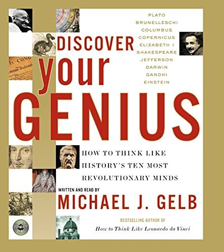 Michael J. Gelb Discover Your Genius CD Discover Your Genius CD Abridged Cassette 
