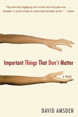 DAVID AMSDEN/Important Things That Don'T Matter