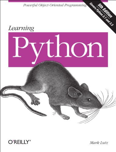 Mark Lutz Learning Python Powerful Object Oriented Programming 0005 Edition; 