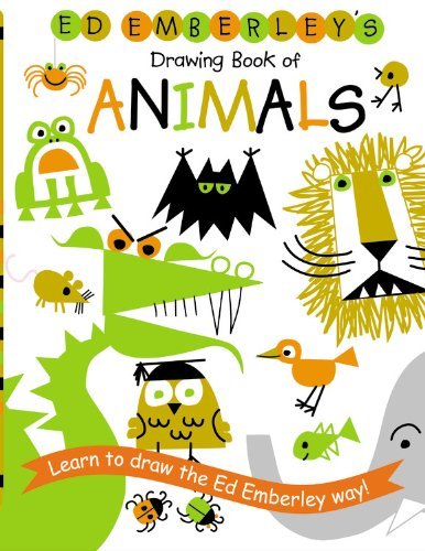 Edward R. Emberley Ed Emberley's Drawing Book Of Animals Turtleback Scho 
