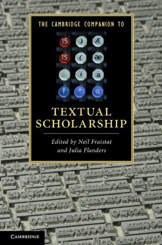 Neil Fraistat The Cambridge Companion To Textual Scholarship 
