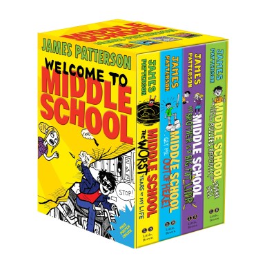 James Patterson Middle School Boxed Set 