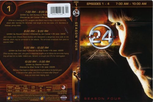 Kiefer Sutherland/24 Dvd Episode 1-4