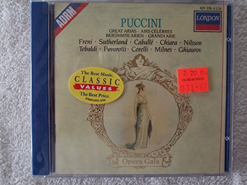 G. Puccini/Arias Great@Freni/Sutherland/Pavarotti/+@Various