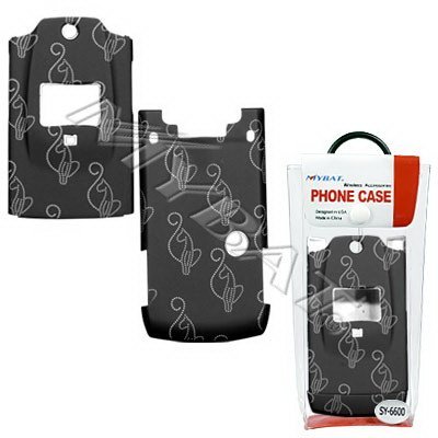 Sanyo Scp 6600 Katana Black W White Cat Design S 