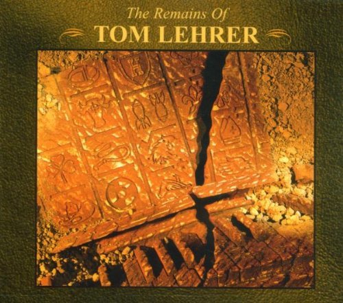 Tom Lehrer Remains Of Tom Lehrer 3 CD Set 
