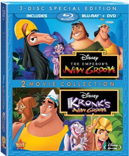 Emperor's New Groove/Kronk's New Groove/Disney@Blu-ray/Dvd@G