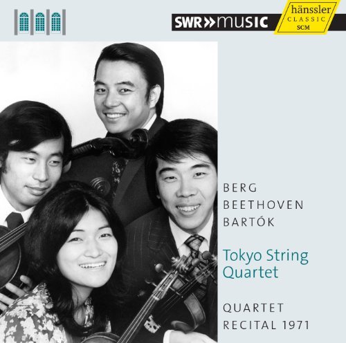 Berg/Beethoven/Bartok/Tokyo String Quartet: Quartet@Tokyo String Quartet