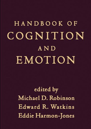 Michael D. Robinson Handbook Of Cognition And Emotion 